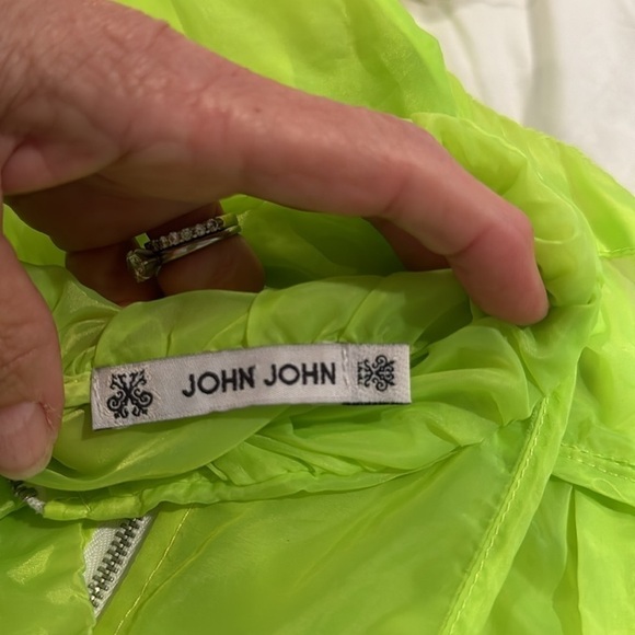 John John 🔥neon apple green lite  running jacket - Picture 10 of 11
